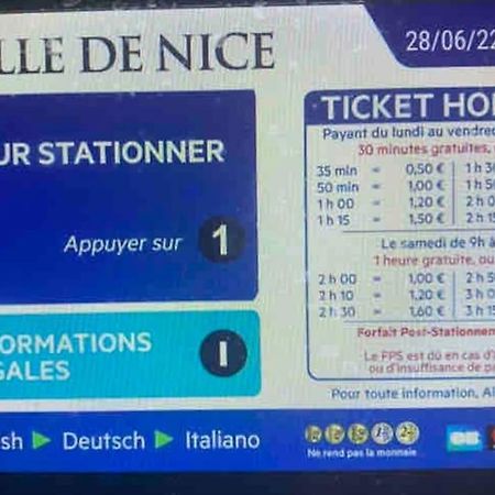 Appartement 23 M2 A Nice, 2E Ligne Du Front De Mer 外观 照片